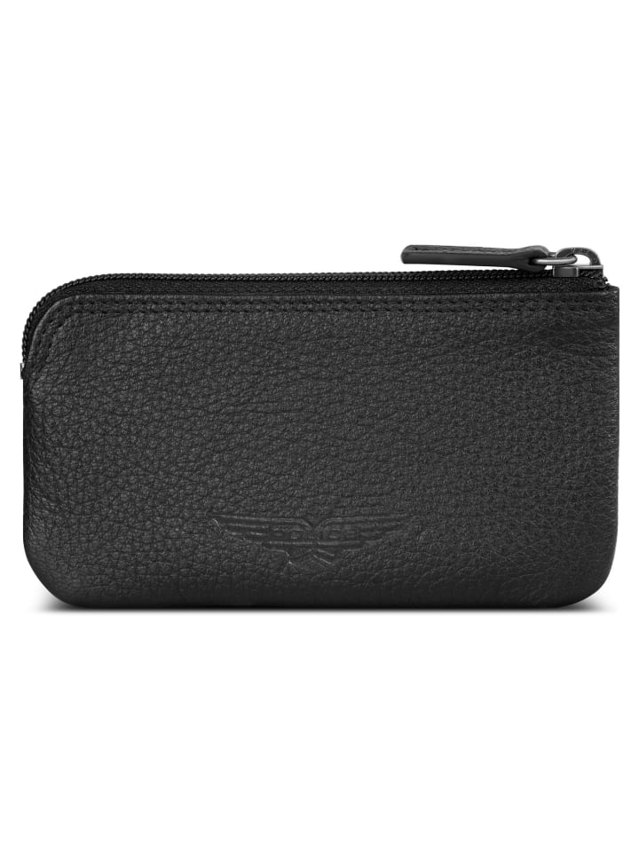 Police Schlüsseletui Leder 11.5 cm in black günstig kaufen onesize