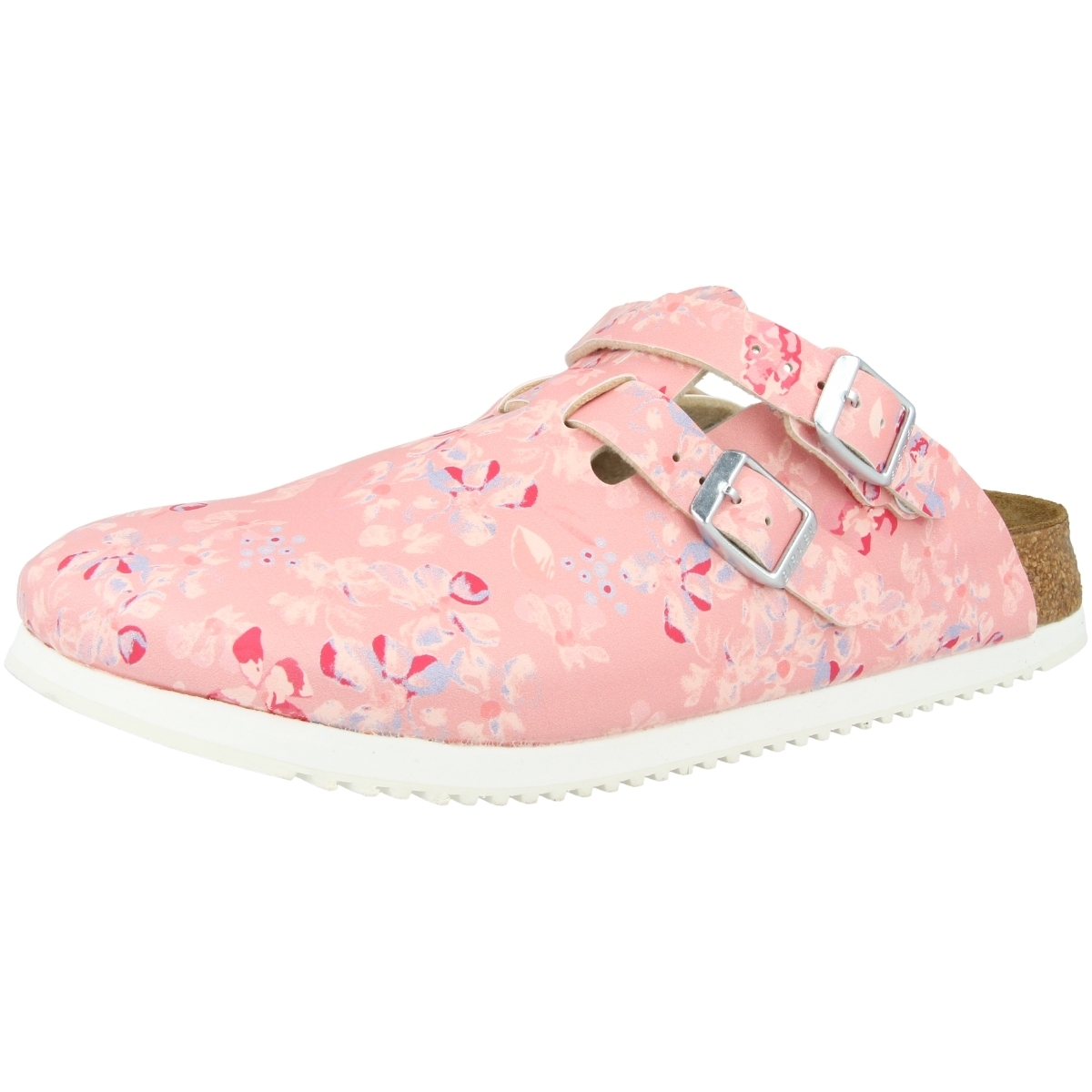 Birkenstock Kay SL Birko-Flor schmal Clogs rosa