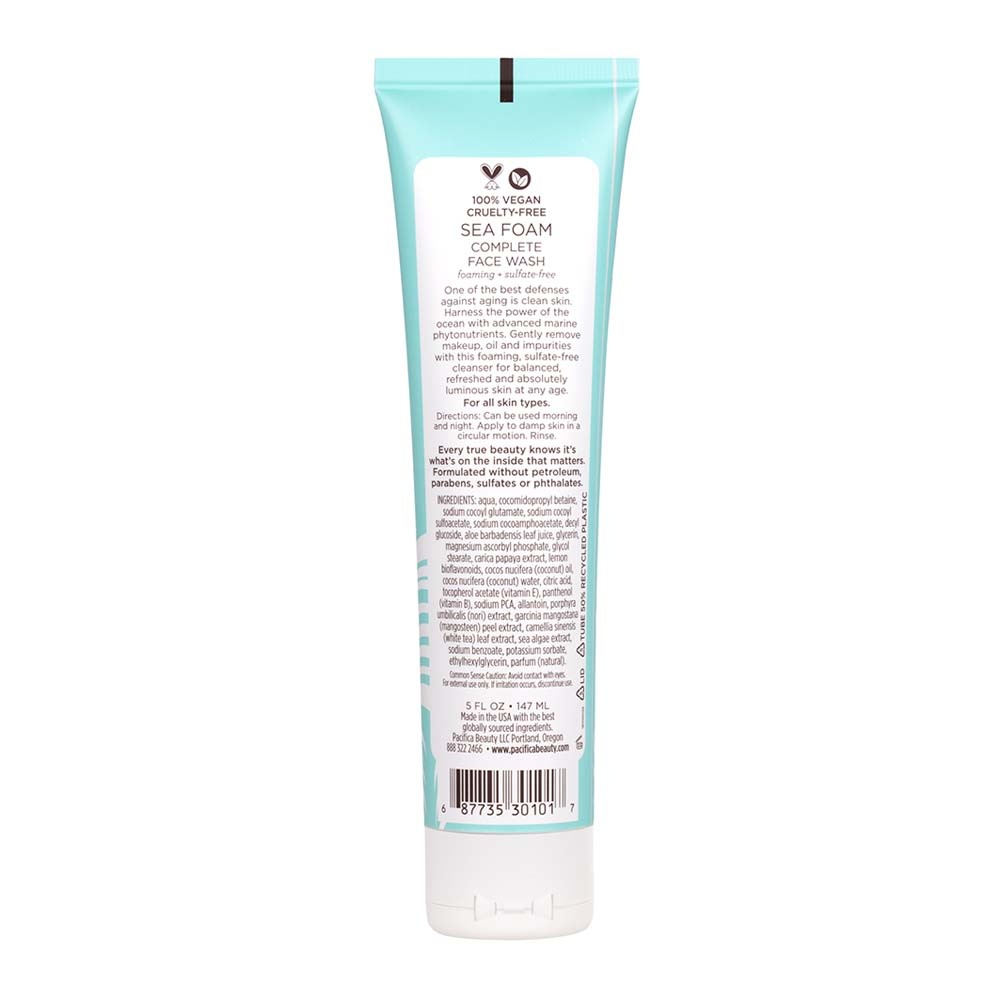 pacifica beauty Nettoyant visage complet Sea Foam Soin Visage