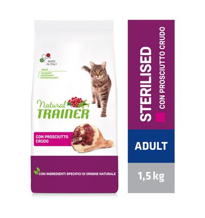 Natural Trainer Cat Sterilised mit Rohschinken