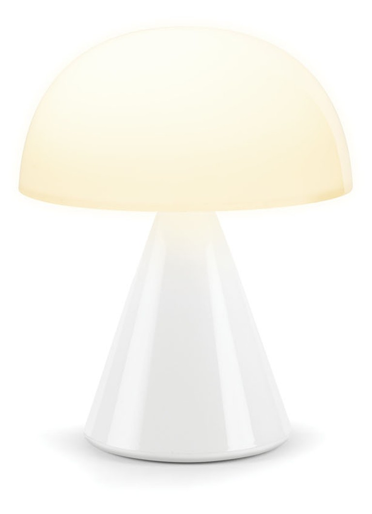 Lampă de masă wireless Lexon Mina, 17,8 x 14 cm (lungime x diametru).