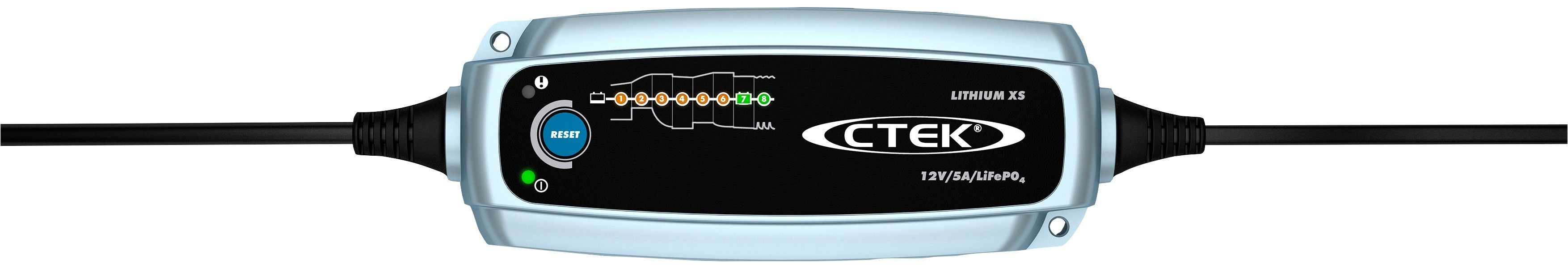 CTEK Lithium XS Batterie-Ladegerät (Automatisches Laden von Lithium-Ionen-Batterien (12 V LiFePO)