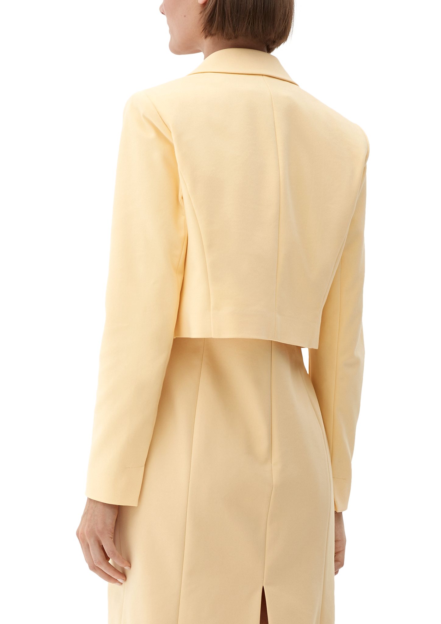 s.Oliver BLACK LABEL Jackenblazer Verkürzter Blazer
