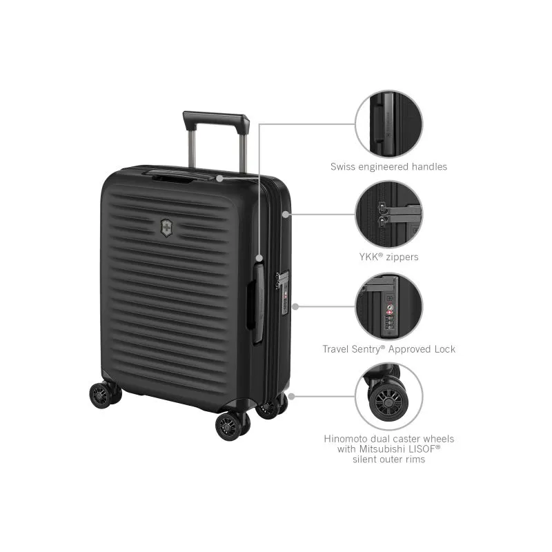 Victorinox Airox Advanced Global Carry-On Erweiterbar (55 cm) - Black