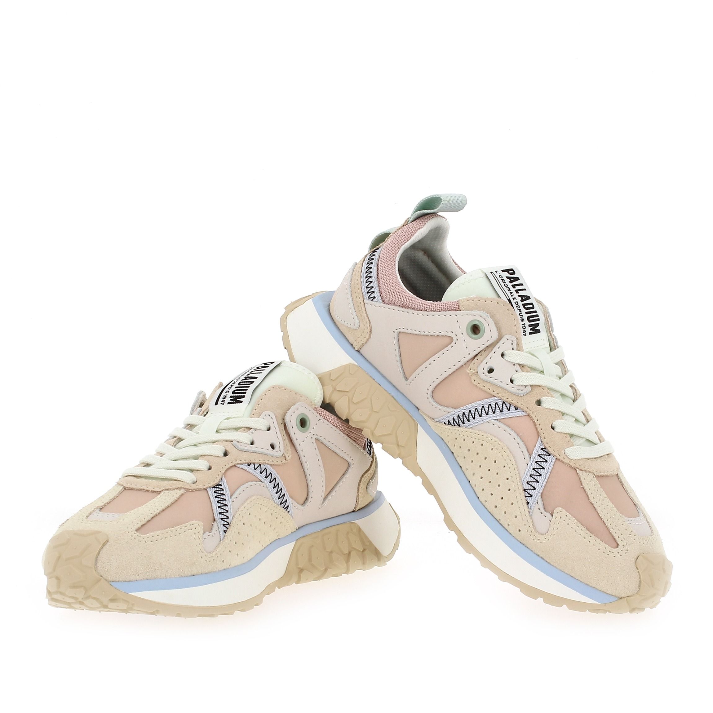 Palladium  TROOP RUN - Nude Beige