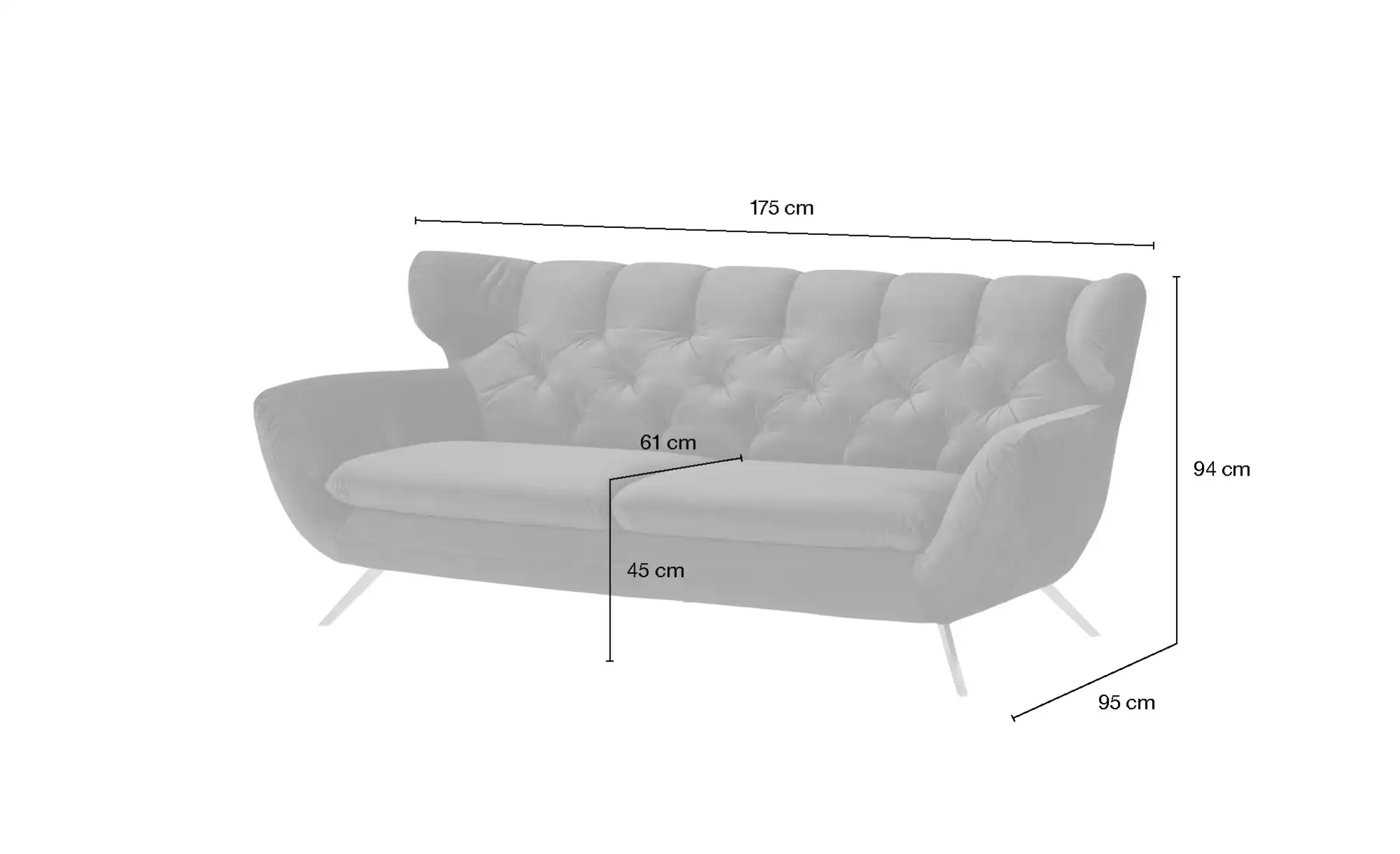 Jette Home Sofa Caldara