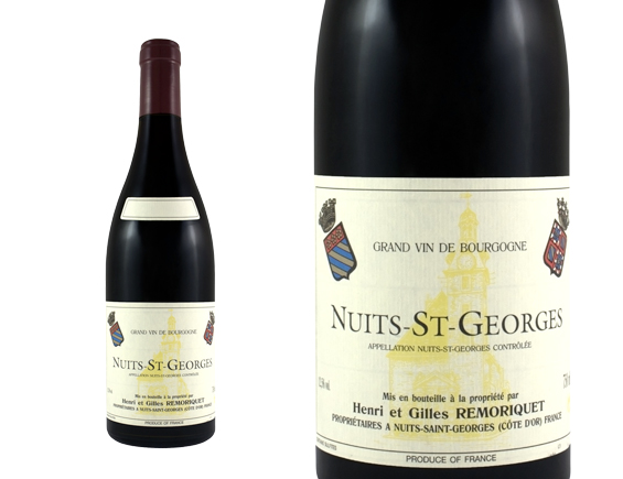 Henri et Gilles Remoriquet Nuits-Saint-Georges Village 2020 Bourgogne Nuits Saint Georges