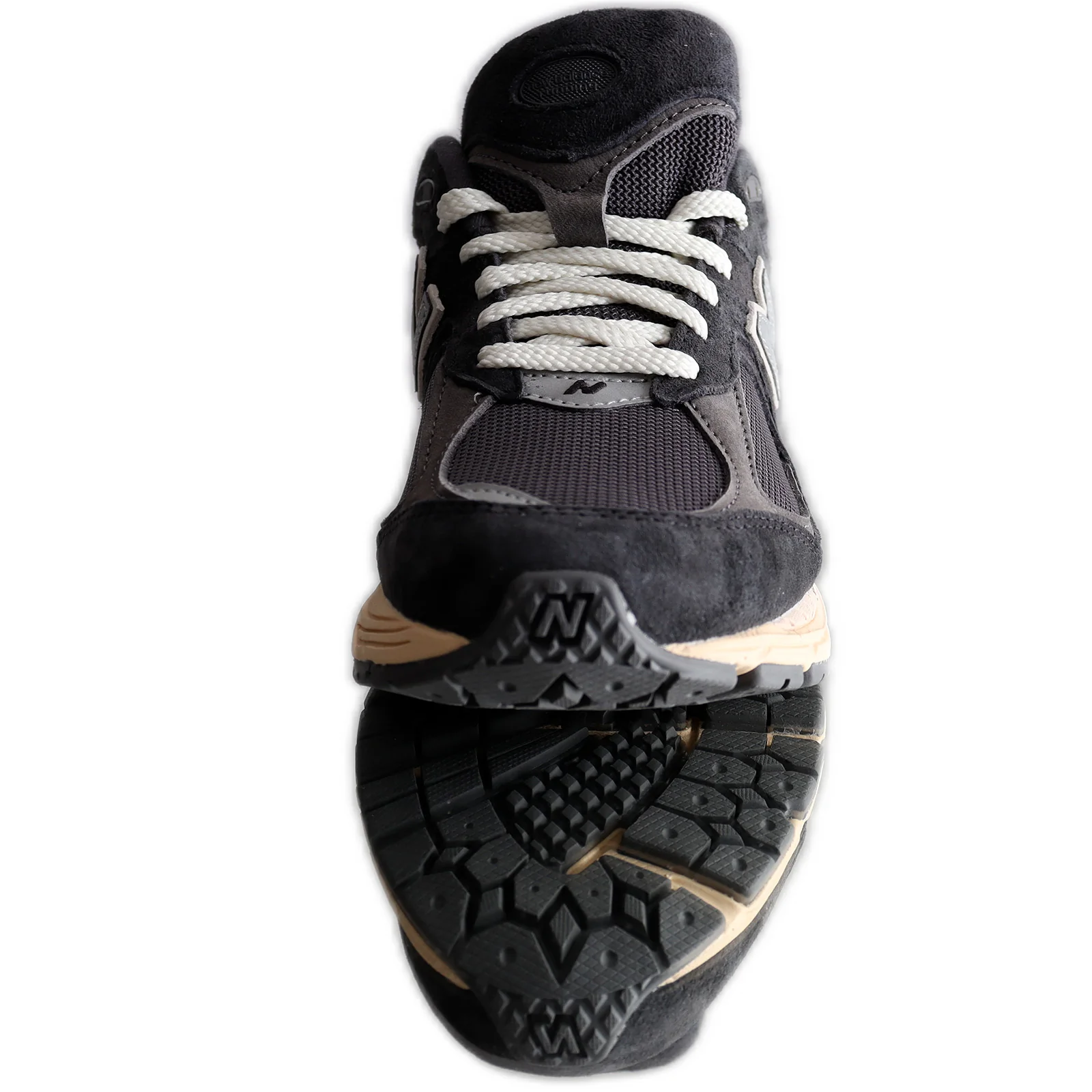 New Balance 2002R Black Dark Grey