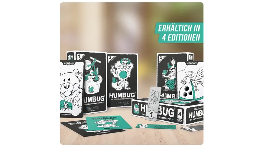 Denkriesen - HUMBUG Original Edition Nr. 1 - Das zweifelhafte Kartenspiel