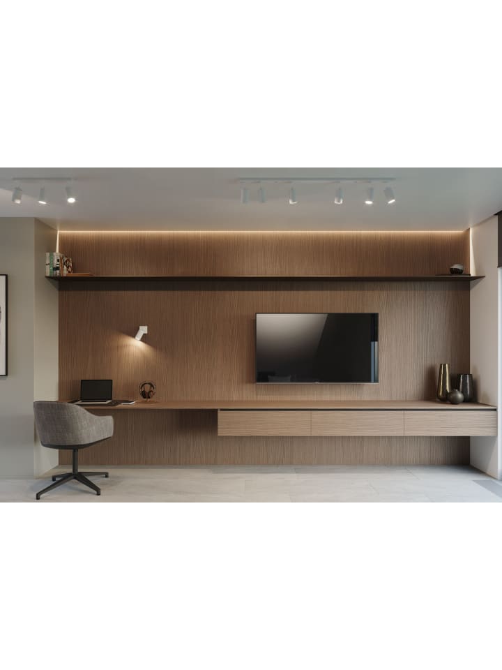 Nice Lamps Deckenleuchte ETNA 6L in Weiß stahl beweglicher schirm loft Gu10 LED NICE LAMPS günstig kaufen onesize