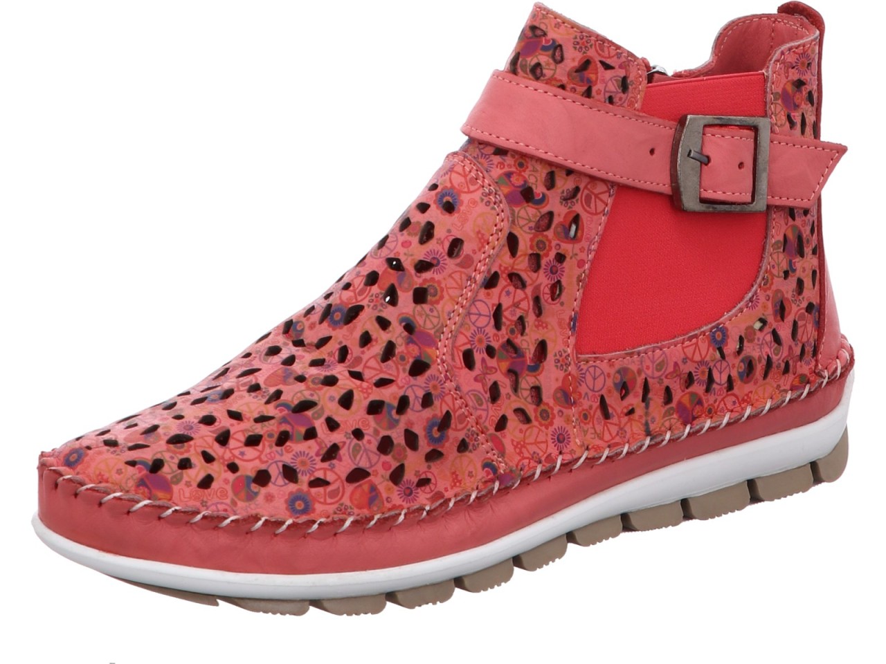 GEMINI Stiefeletten rot