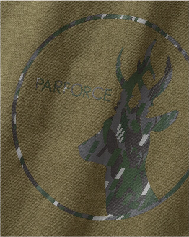 Parforce T-Shirts 2er-Pack Bock Camo