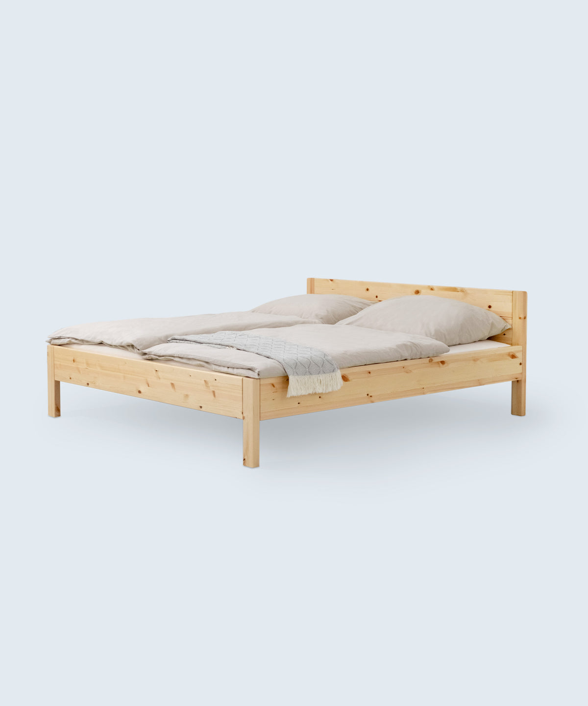 Doppelbett Kiefer 180 × 200 cm