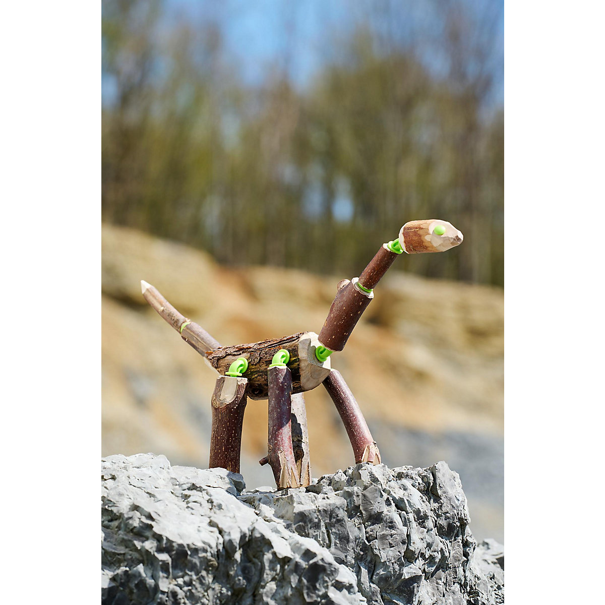 HABA 306309 Terra Kids Connectors Konstruktions-Set Dinosaurier