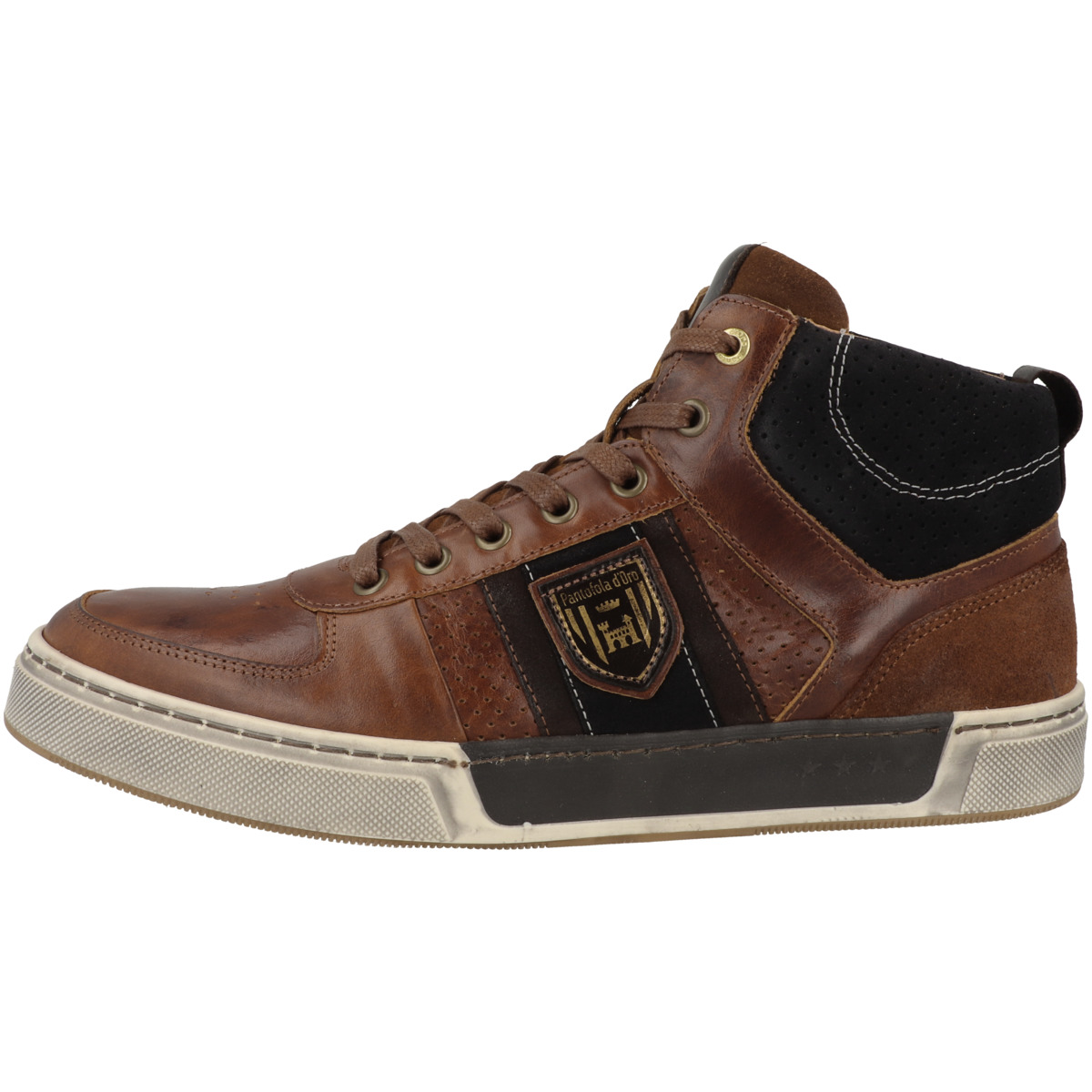 Pantofola d Oro Frederico Uomo Mid Sneaker mid braun