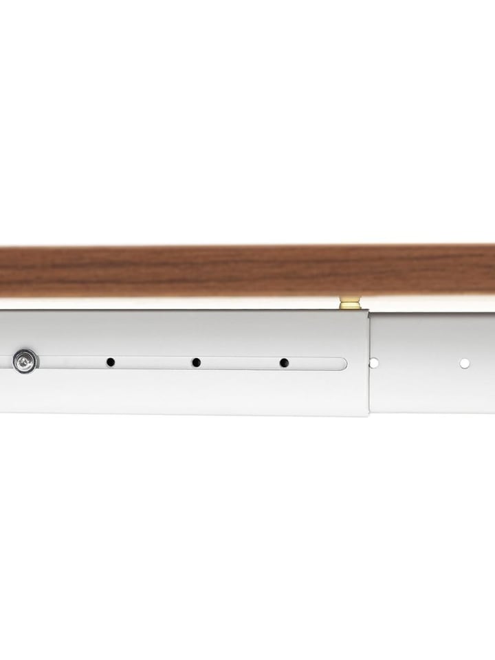 KADIMA DESIGN Schreibtisch höhenverstellbar 160x80 cm, Arbeitstisch geräumig in Braun-Weiß günstig kaufen
