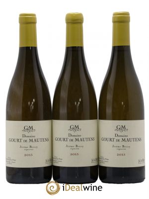 IGP Vaucluse (Vin de Pays de Vaucluse) Domaine Gourt de Mautens - Jérôme Bressy  2015 - Lot de 3 Bouteilles