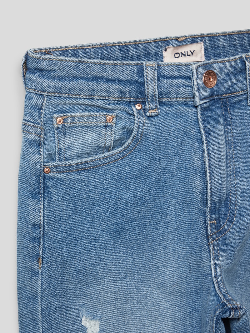 Mom Fit Jeans im 5-Pocket-Design Modell 'KOGCALLA' in hellblau