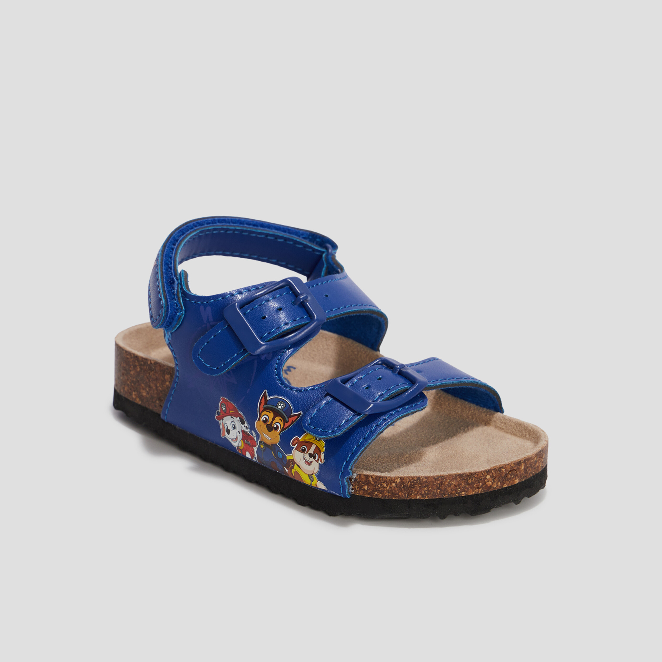 Sandales à scratchs Paw Patrol bleu marine garçon | La Halle