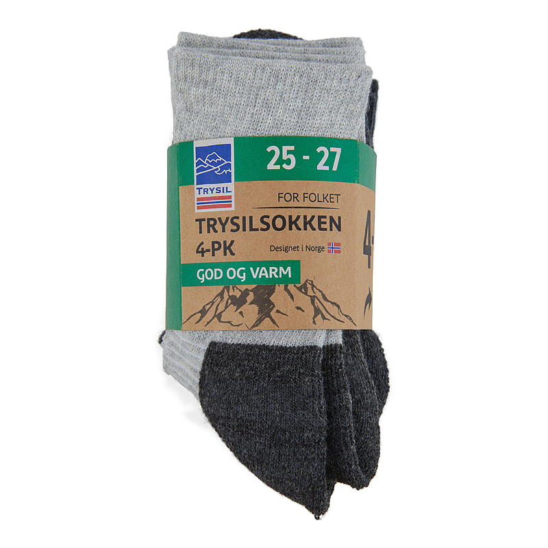 Trysil Trysilsokk 4-pk str 25/27 God og Varm