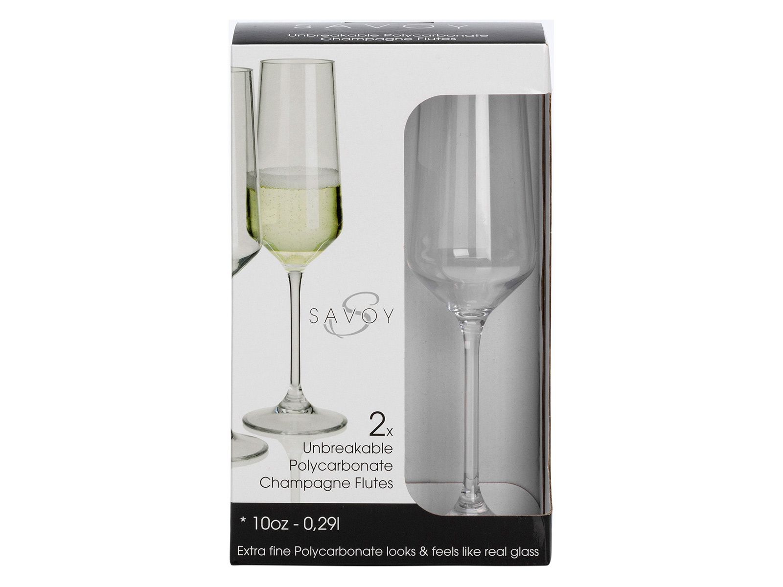 Flamefield Champagner Gläser Set