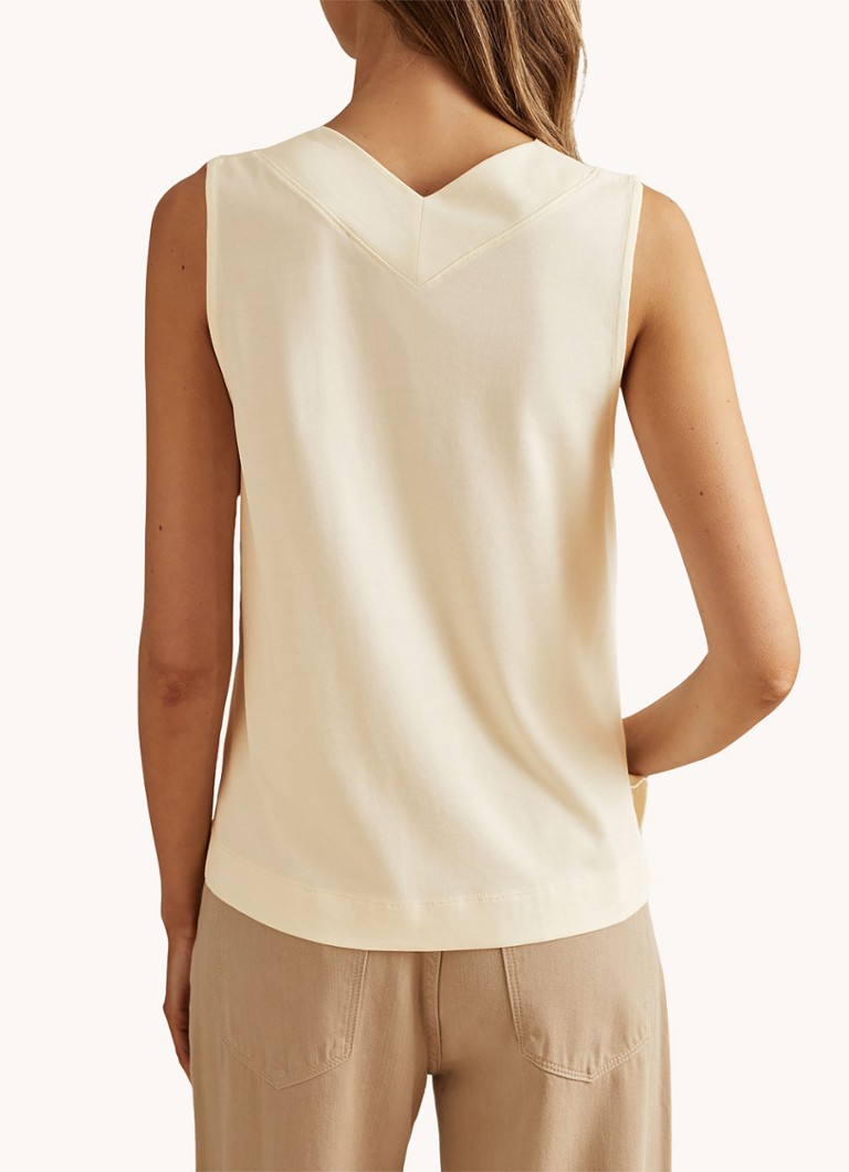 Top Reiss Mira con scollo a V