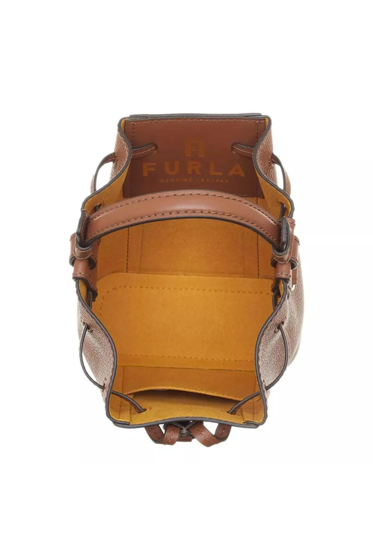 FURLA  MIASTELLA MINI BUCKET BA Cognac