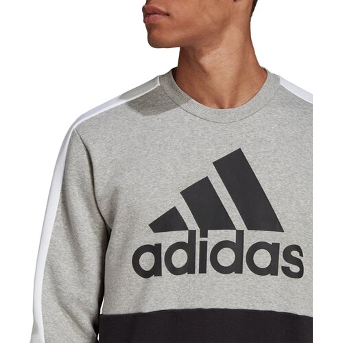 ADIDAS HERREN ESSENTIALS COLORBLOCK FLEECE SWEATSHIRT