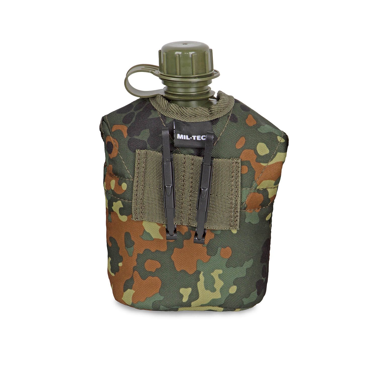 US Feldflasche m. Becher u. Hülle