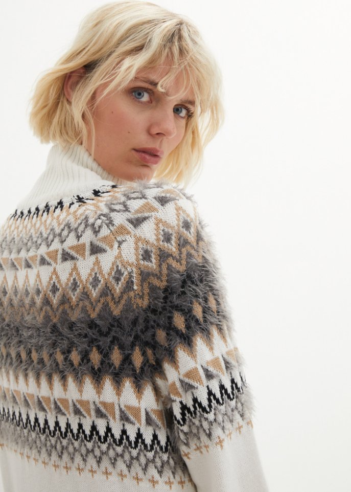 Norweger-Strickkleid