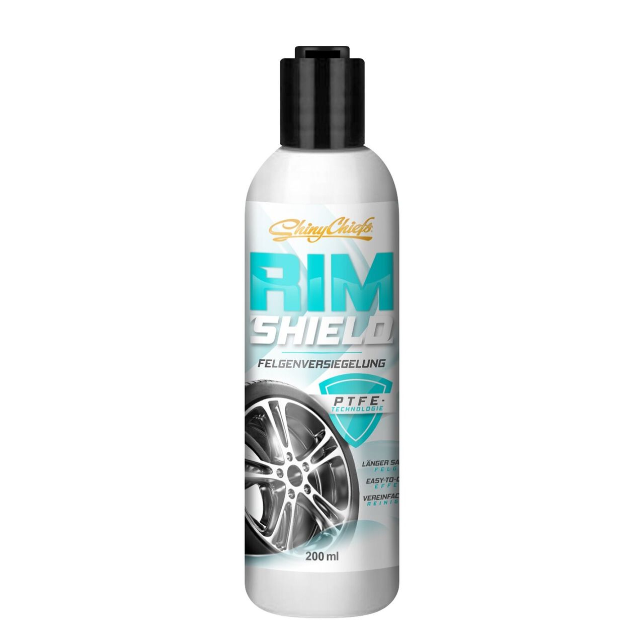 ShinyChiefs RIM SHIELD - PTFE FELGENVERSIEGELUNG glänzende Felgenversiegelung mit PTFE-Technologie 200ml