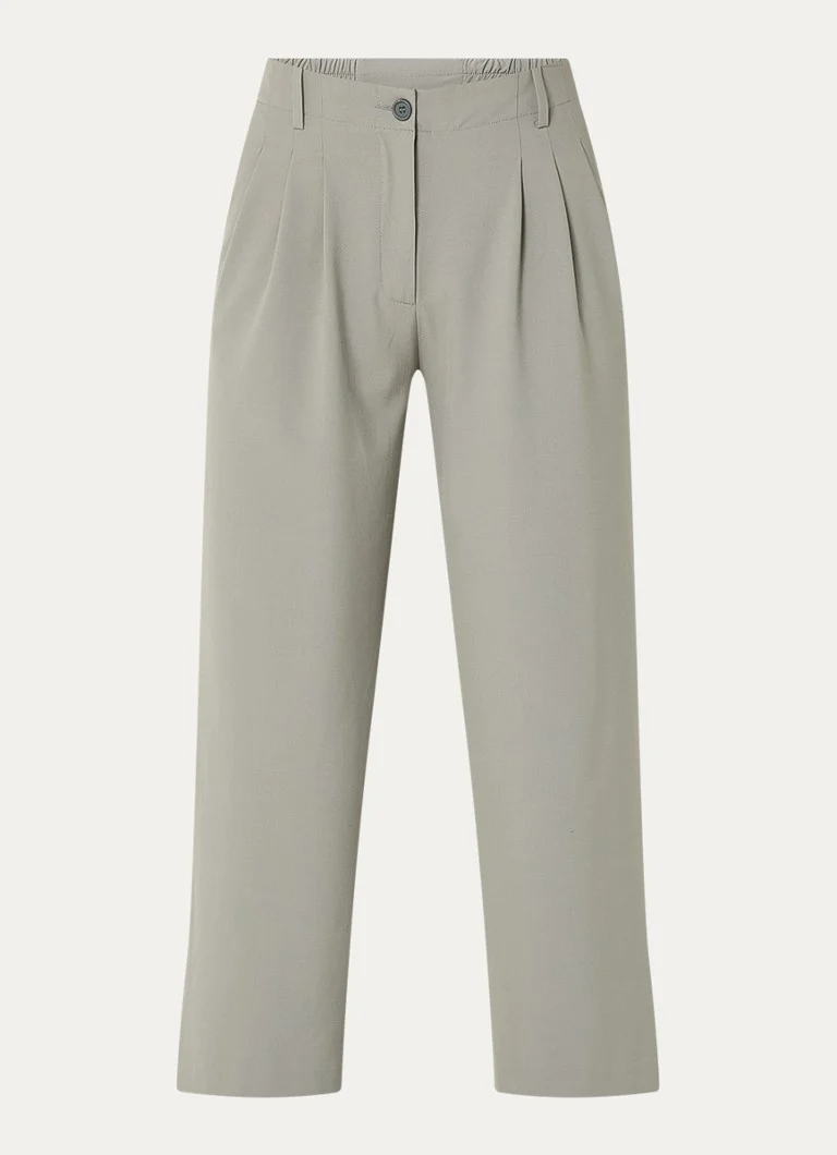 American Vintage korduro hlače visokog struka, širokog kroja