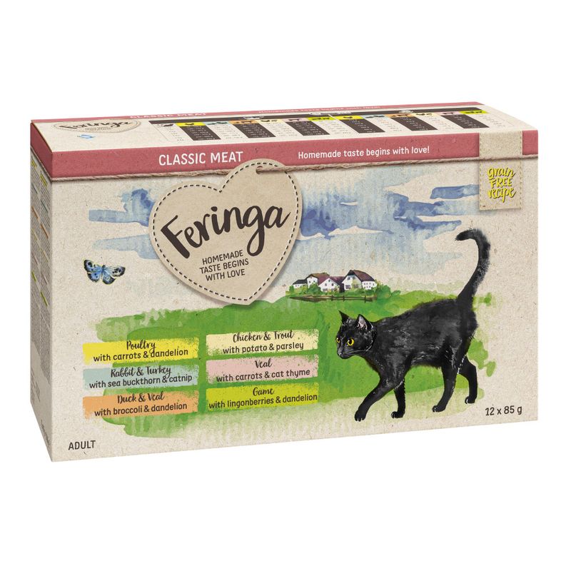 Sparpaket Feringa Classic Meat Menü Pouch 24 x 85 g