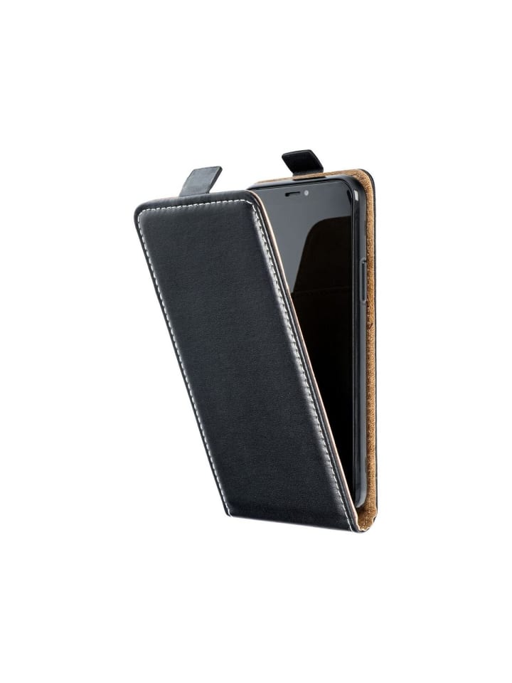 COFI 1453 Flip Case kompatibel mit Xiaomi Redmi 14C vertikal aufklappbar in Schwarz günstig kaufen S