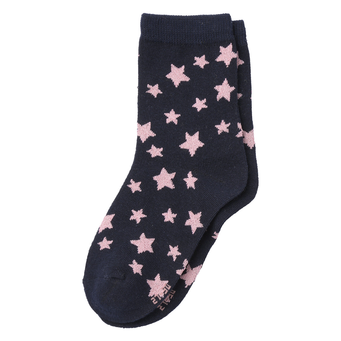 3 Paar Mädchen Socken mit Sterne-Allover
