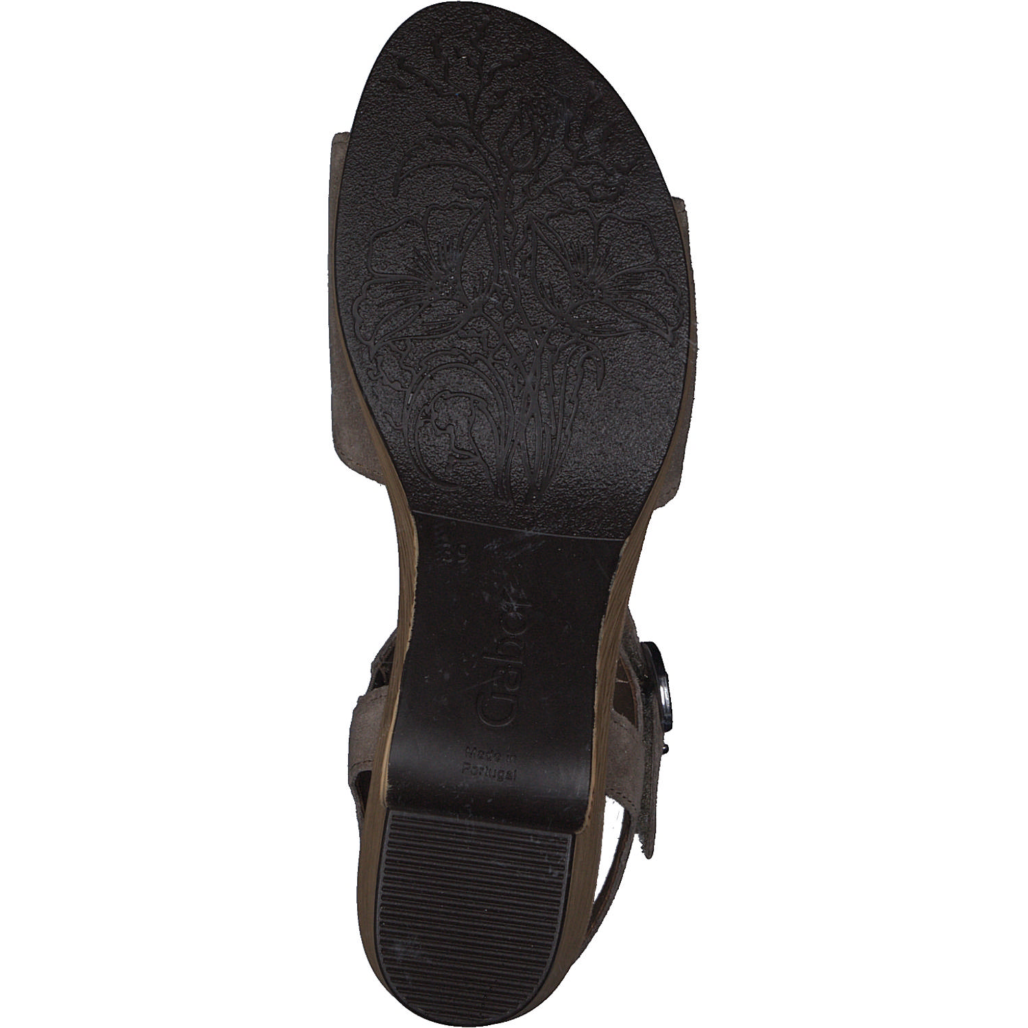 Gabor Comfort 22.071, Plateau-Sandaletten, Damen, sesamo