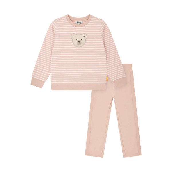 Set Jogger + Sweatshirt, rosa für Mädchen
