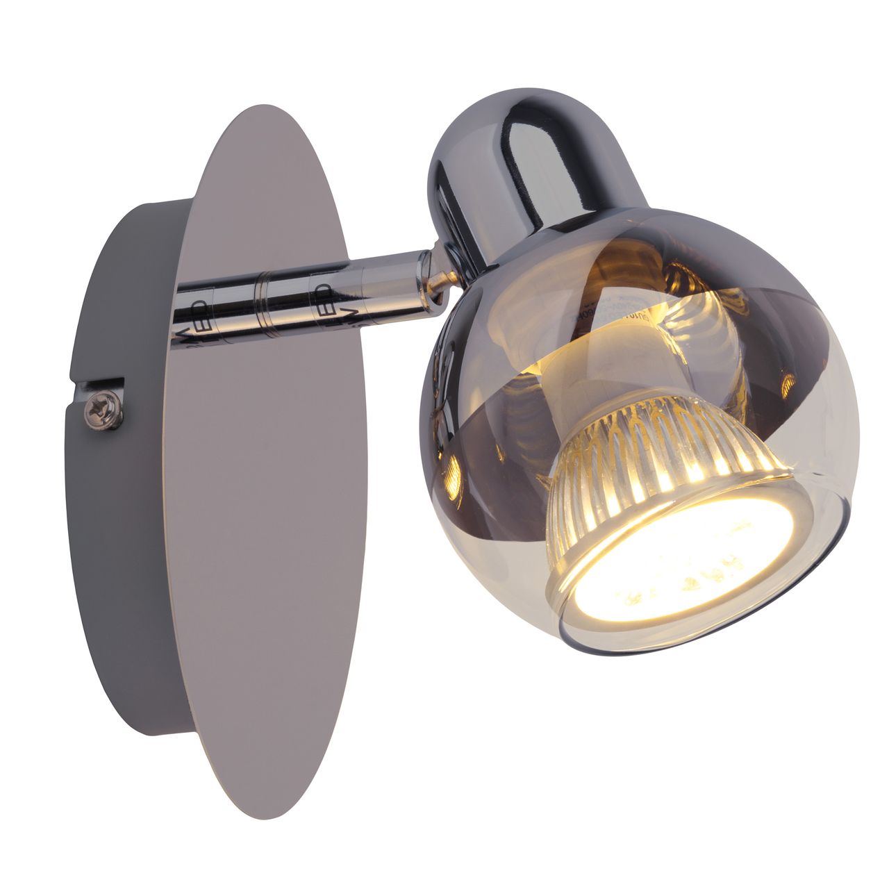 Näve Leuchten 1er LED-Wand- Deckenleuchten 