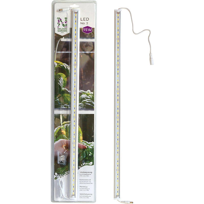 Nelson garden Plantelys 60 cm LED-list 15 W, u/adapter