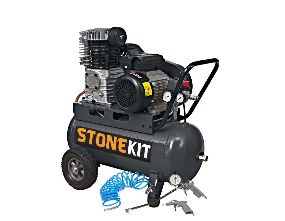 STONEKIT Werkstattkompressor 550V