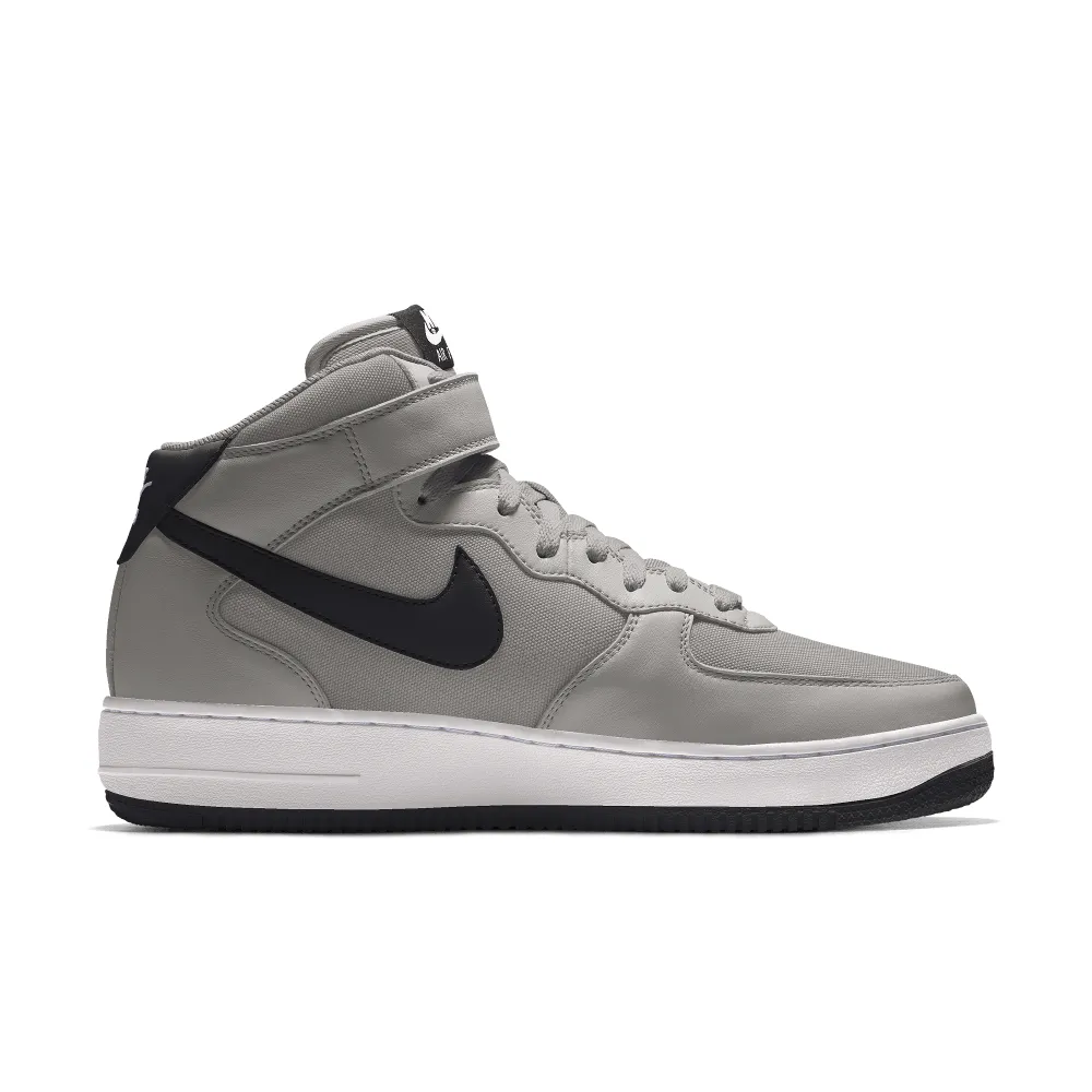 Nike Air Force 1 Mid By You personalisierbarer 6716818385 / grau