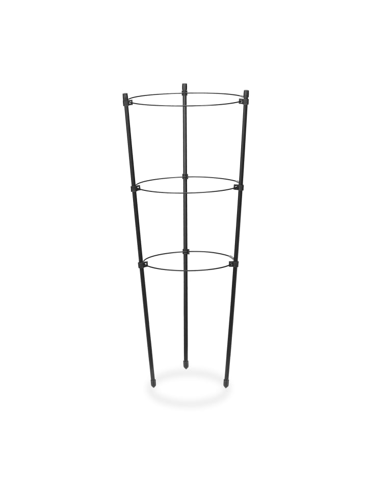 relaxdays 4 x Rankhilfe in Schwarz - (H)45 x Ø 22 cm günstig kaufen onesize