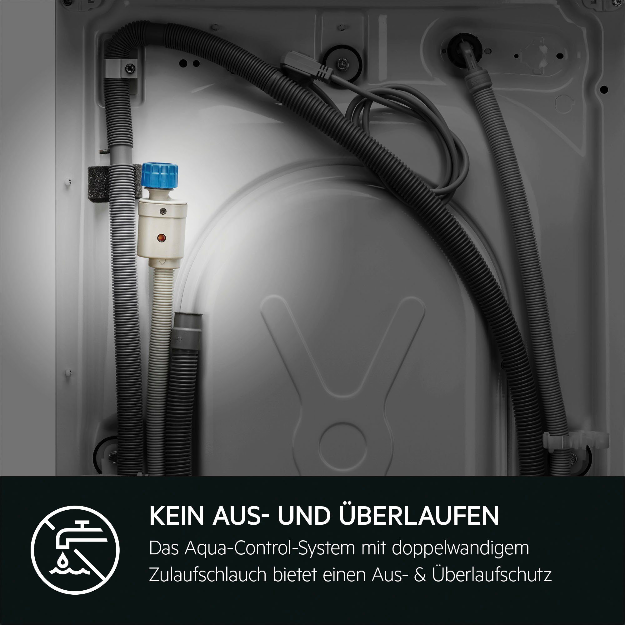 AEG Waschtrockner 7000 LWR759WT, 9 kg, 5 kg, 1600 U/min, ProSteam - Dampf-Programm für 96 % weniger Wasserverbrauch