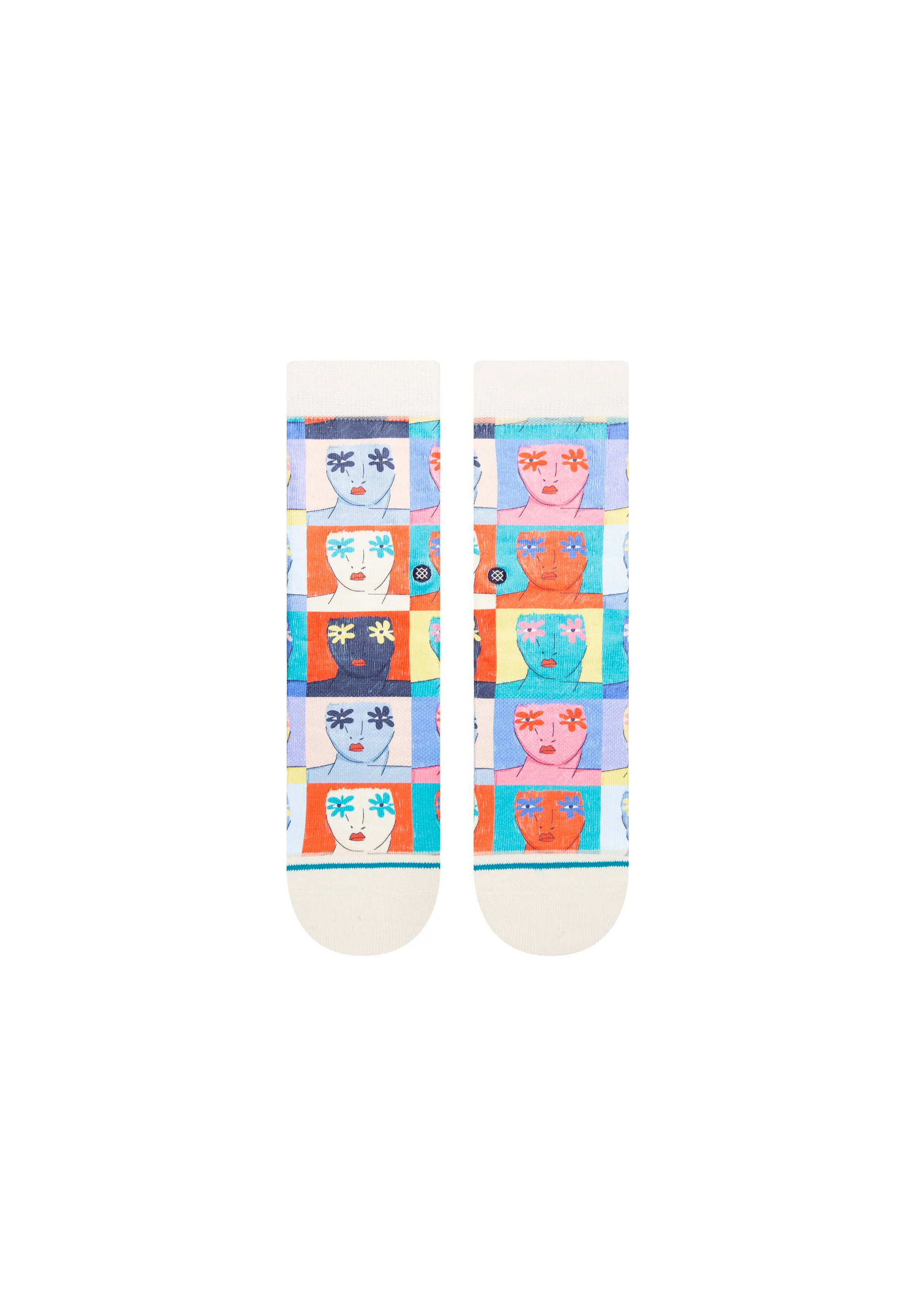 Postura CARAS DE FLORES - Calcetines