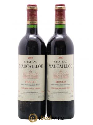 Château Maucaillou  2000 - Lot de 2 Bouteilles