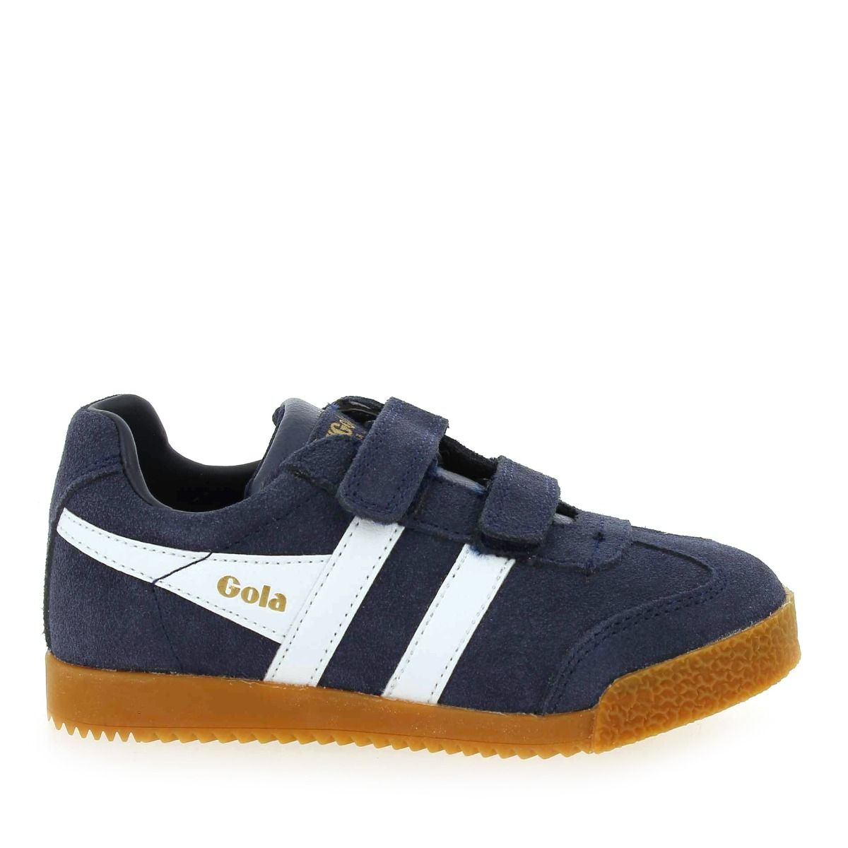 Gola  HARRIER VELCRO CKA192 - marine blanc