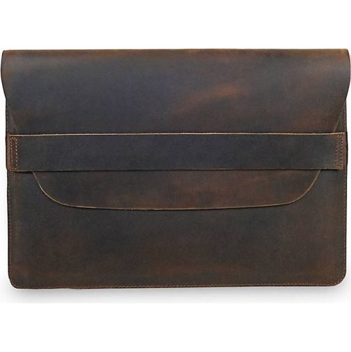 Buckle & Seam Terra Laptophülle Leder 35 cm