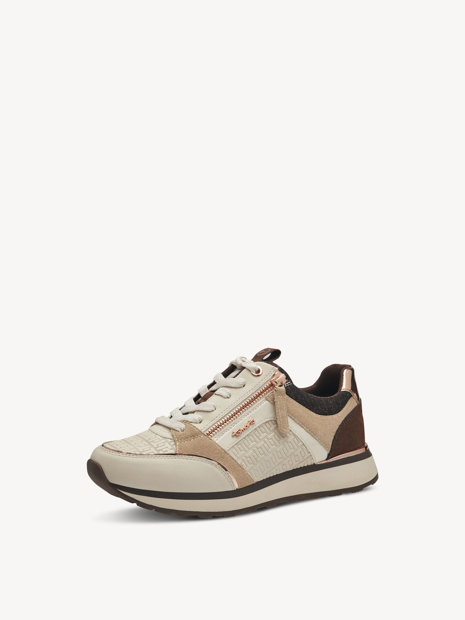 Basket en cuir - marron