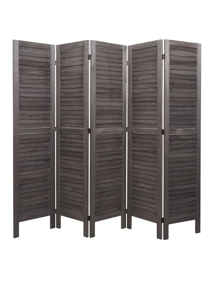 MCW Paravent G30 im Shabby-Look, Grau-braun günstig kaufen onesize
