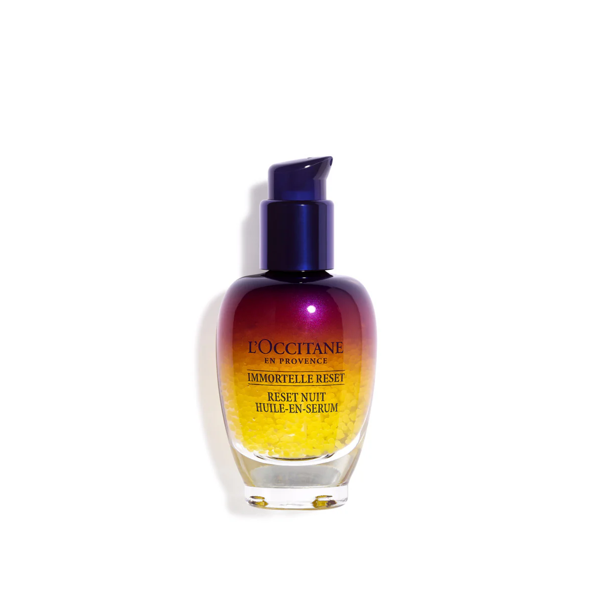 Immortelle Reset Nuit Huile-En-Serum - Αντιρυτιδική νυχτερινή θεραπεία, Αντιρυτιδικός ορός προσώπου